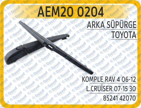 AEM 200204 Arka Silecek Supurgesi Komple Rav 4 06-12 L.Cruiser 07-15 30